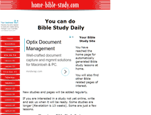 Tablet Screenshot of home-bible-study.com